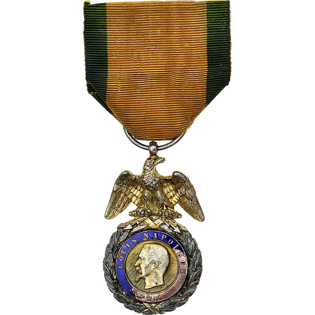 France, Militaire, Valeur et Discipline, WAR, Médaille, Second Empire, Très