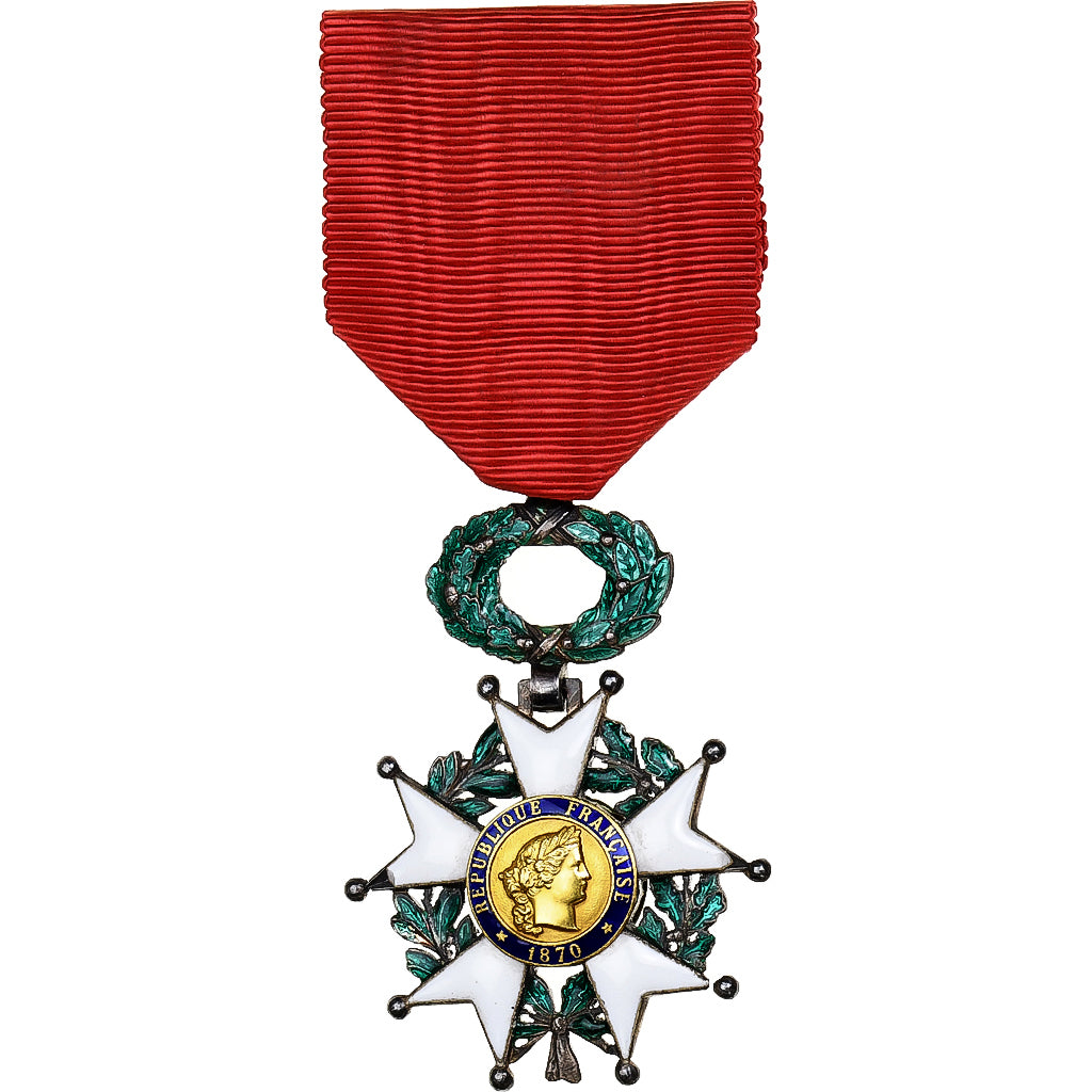 Francia, Légion d'Honneur, Troisième République, medalla, 1870, Excellent