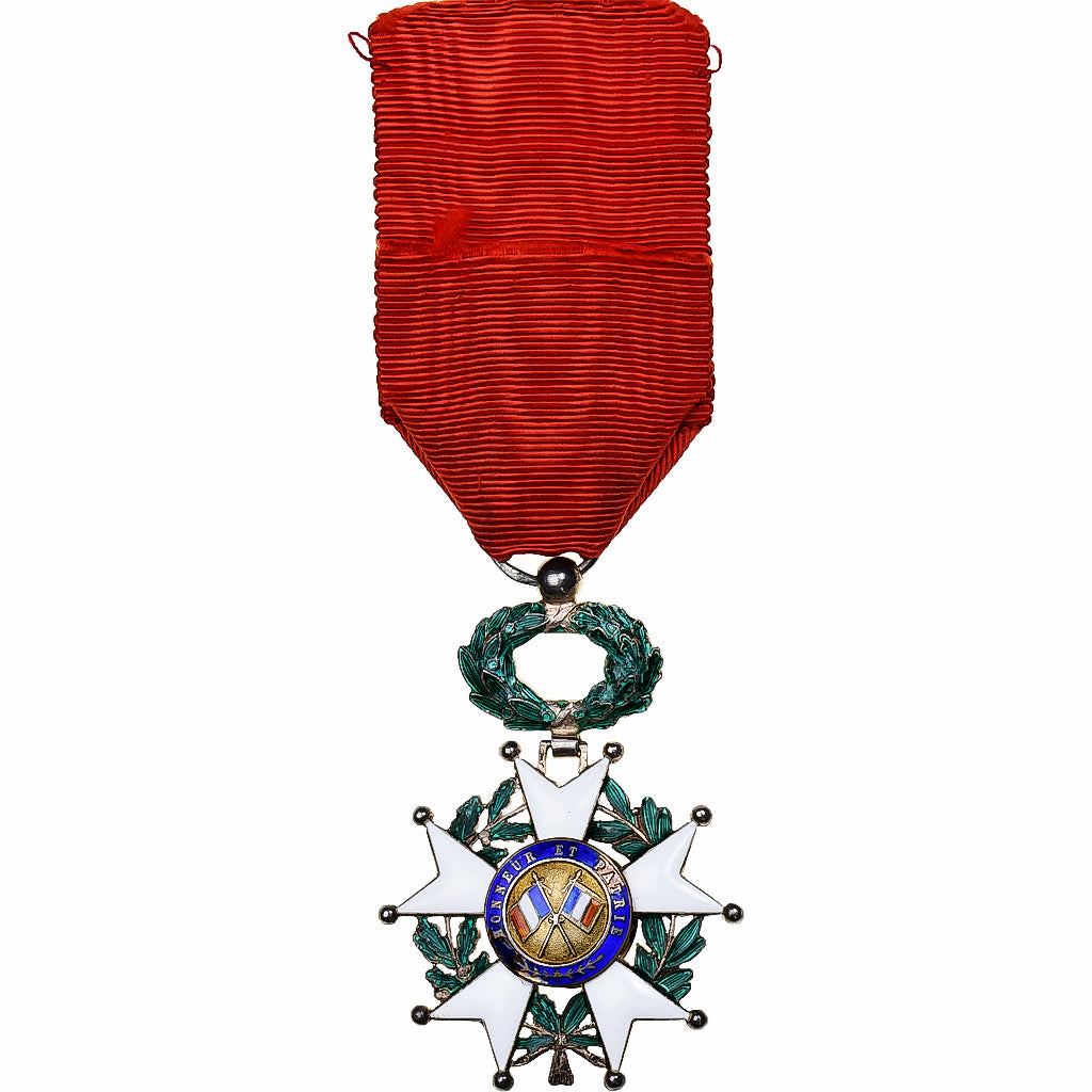 Francia, Légion d'Honneur, Troisième République, medaglia, 1870, Ottima