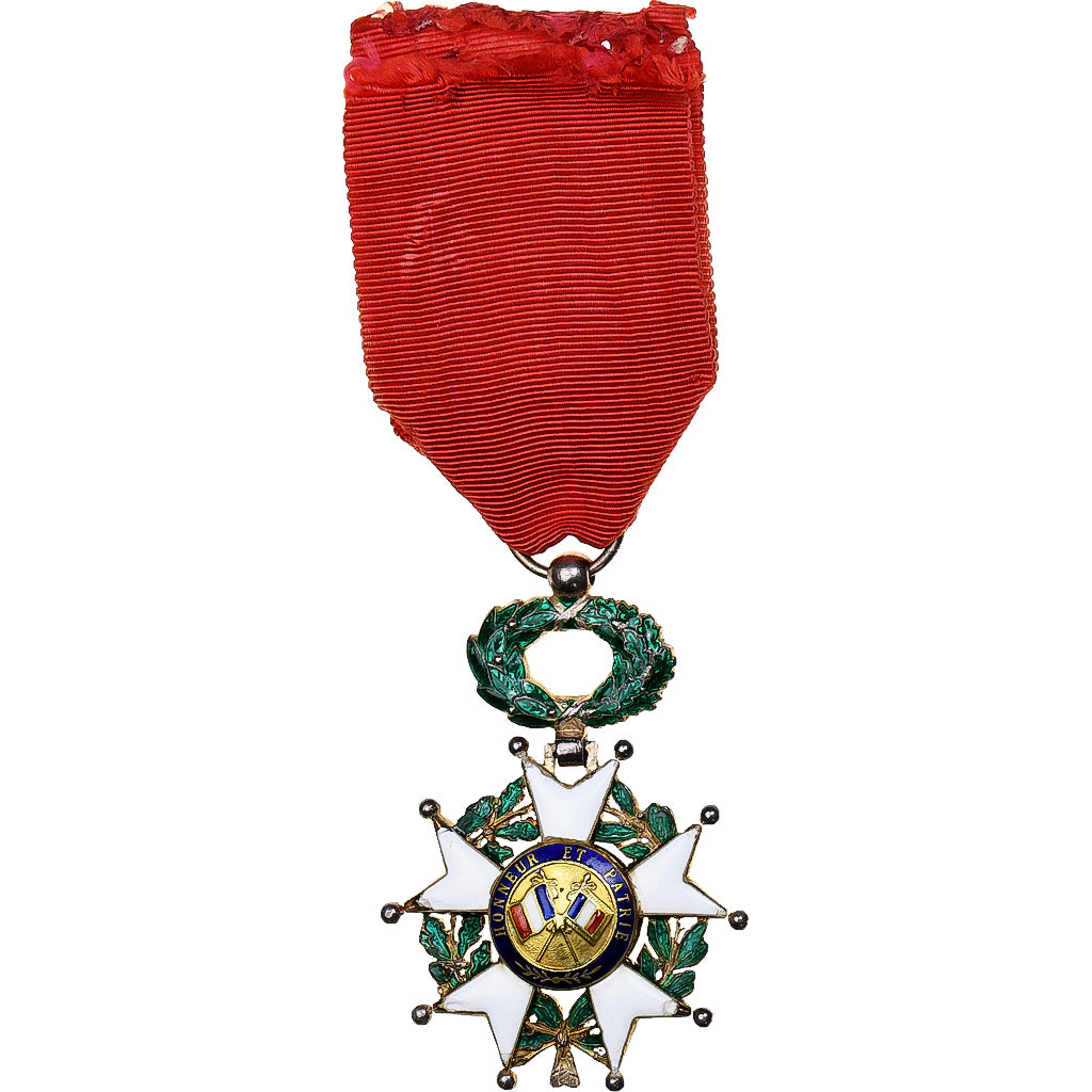Francia, Légion d'Honneur, Troisième République, medalla, 1870, Officier, Muy