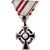 Austria, Croix Rouge, medal, Stan menniczy, Brąz posrebrzany, 48 X 37