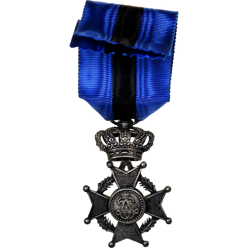 Belgium, Ordre de Léopold II, Medal, Excellent Quality, Silver, 42