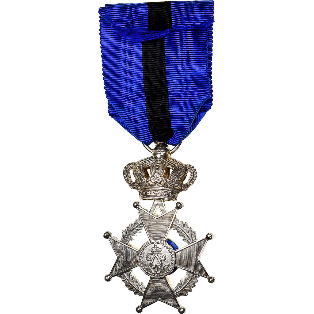 Belgium, Ordre de Léopold II, Medal, Excellent Quality, Silver, 42
