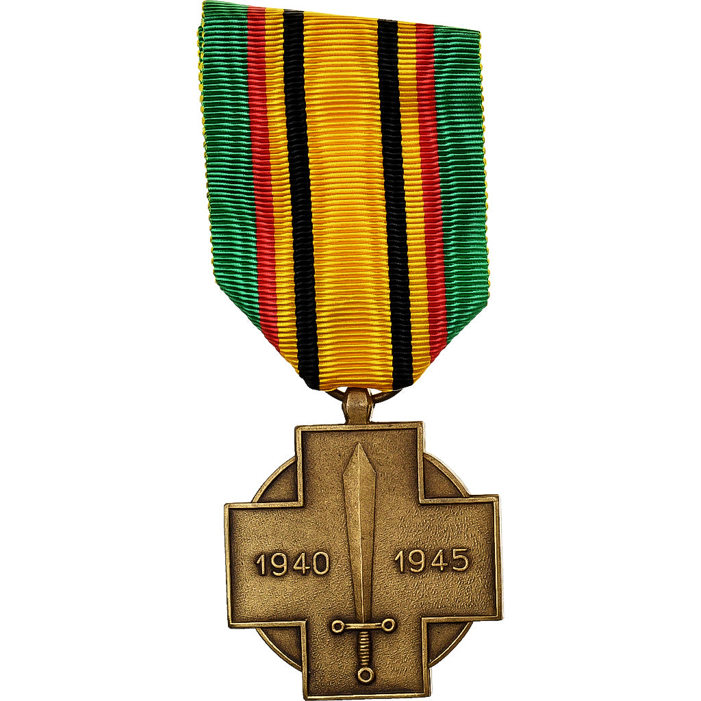 België, Commémorative de la Guerre, Medaille, 1940-1945, Niet gecirculeerd