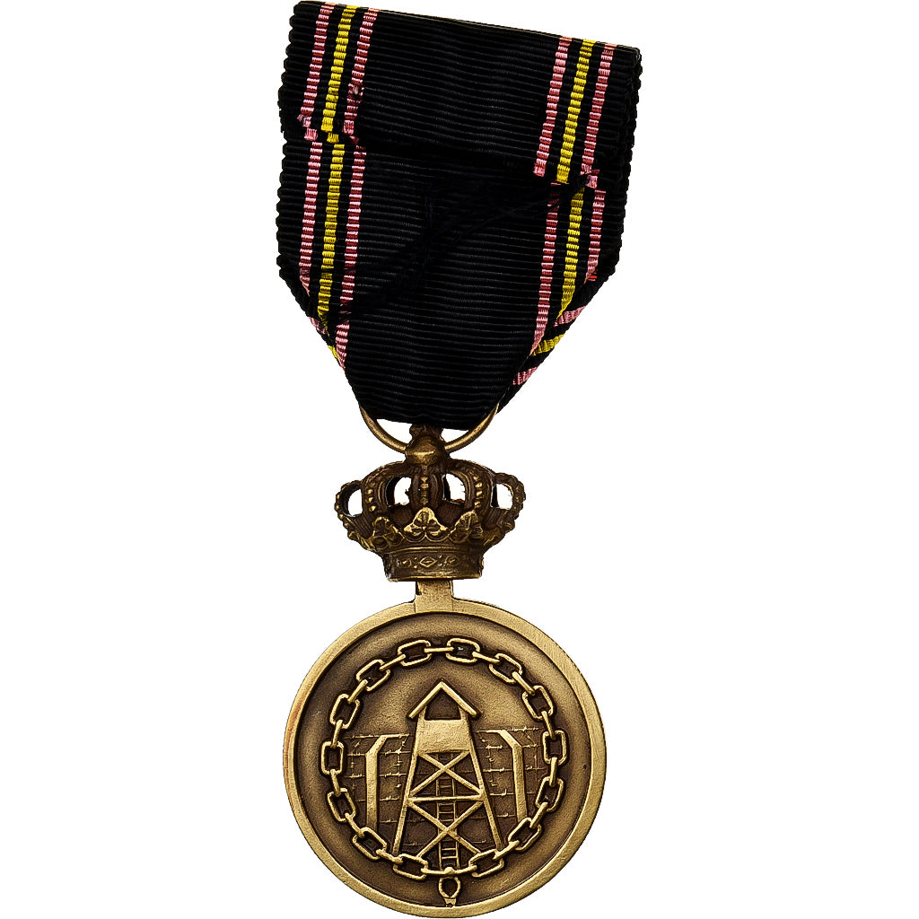 Belgien, Prisonniers de Guerre, Medaille, 1940-1945, Uncirculated, Bronze, 36