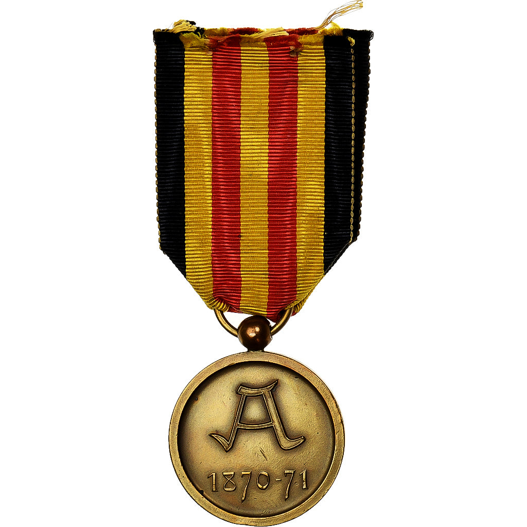 Belgique, Médaille Commémorative, WAR, Médaille, 1870-1871, Excellent