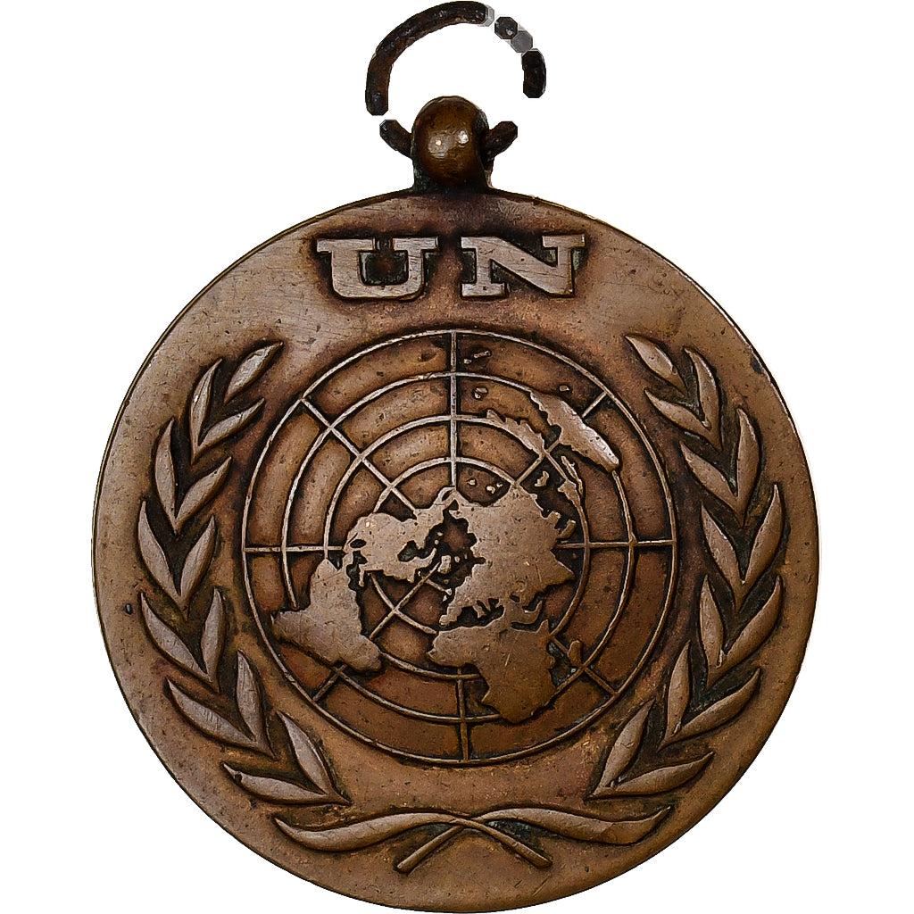 Francja, Nations Unies, In The Service of Peace, medal, Dobra jakość