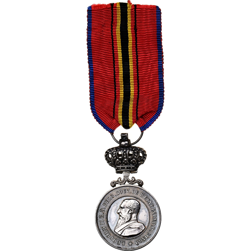Belgium, Léopold II, Société Royale des Sauveteurs de Belgique, Medal
