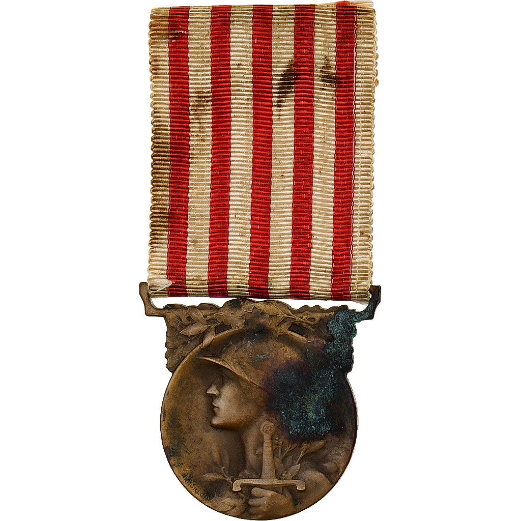 Francia, Grande Guerre, medaglia, 1914-1918, Scarsa qualità, Morlon, Bronzo, 33