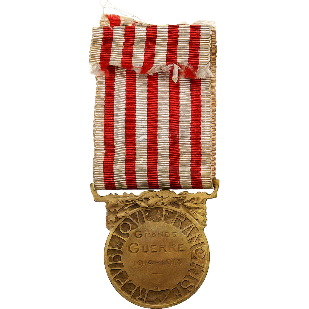 Francia, Grande Guerre, WAR, medaglia, 1914-1918, Eccellente qualità, Morlon