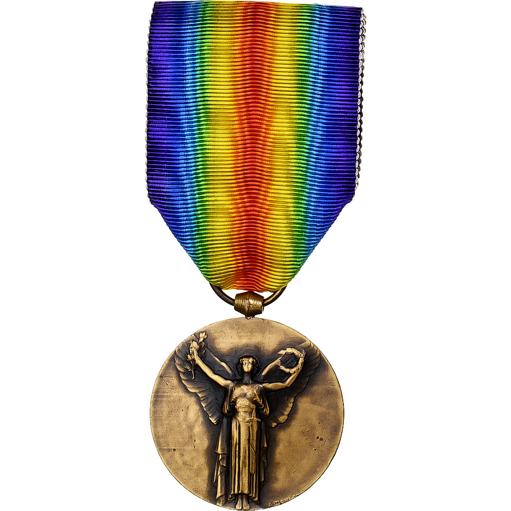 France, Médaille Interalliée de la Victoire, Medal, 1914-1918, Excellent