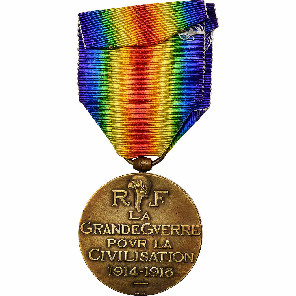 France, Médaille Interalliée de la Victoire, Médaille, 1914-1918, Excellent