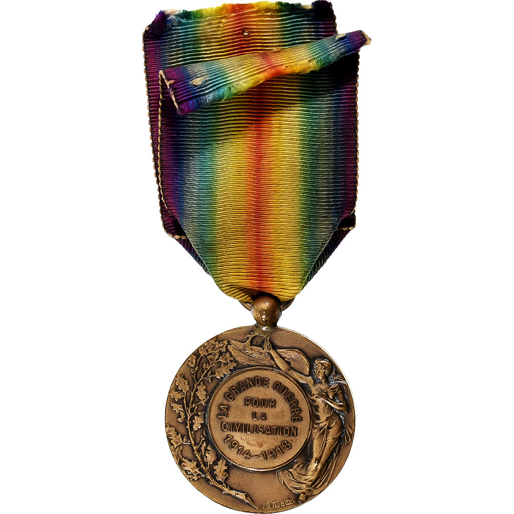 France, Médaille Interalliée de la Victoire, Médaille, 1914-1918, Modèle