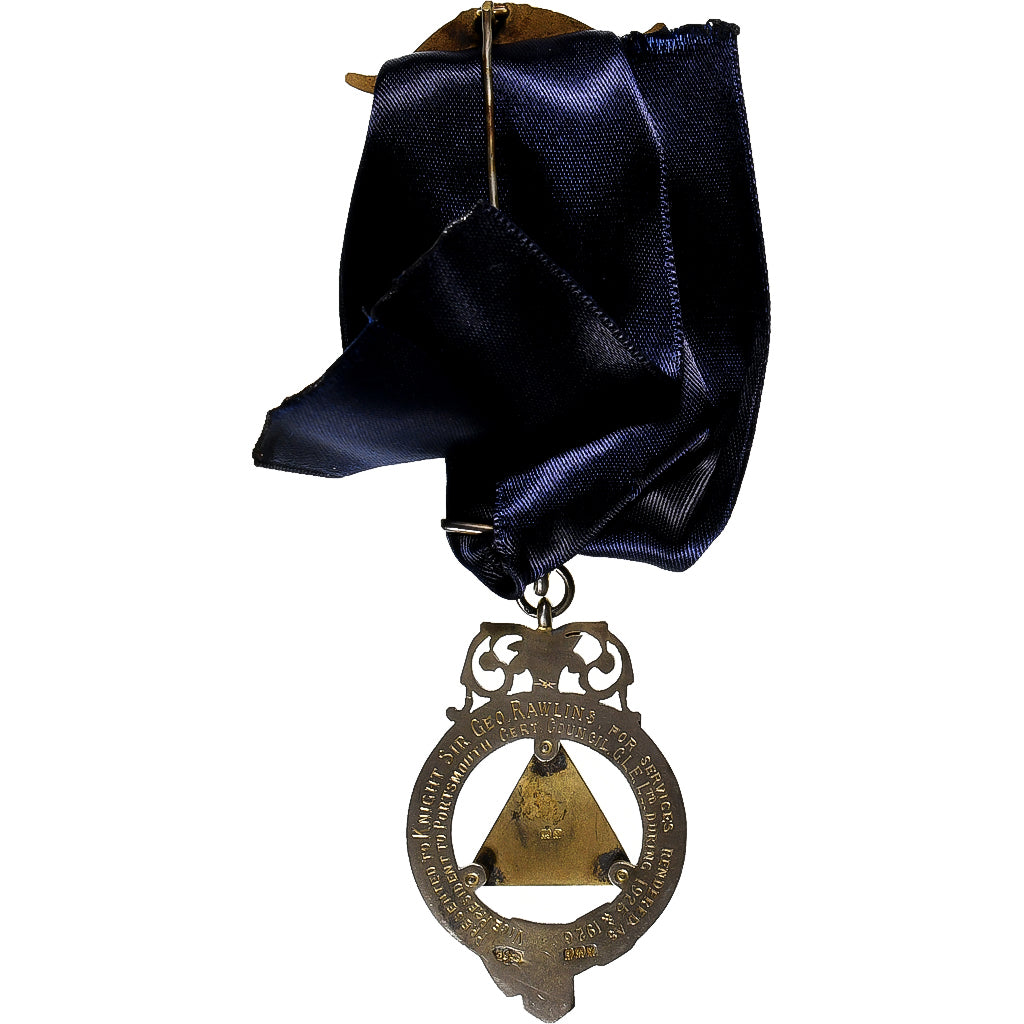 United Kingdom, Justice Truth, Philanthropy, Masonic, Medal, 1925-1926