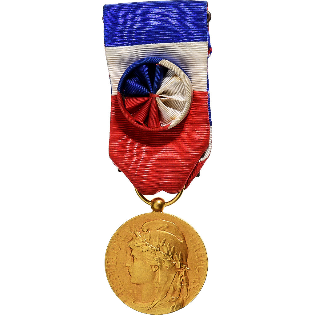 Francia, Honneur-Travail, République Française, medalla, 1962, Excellent