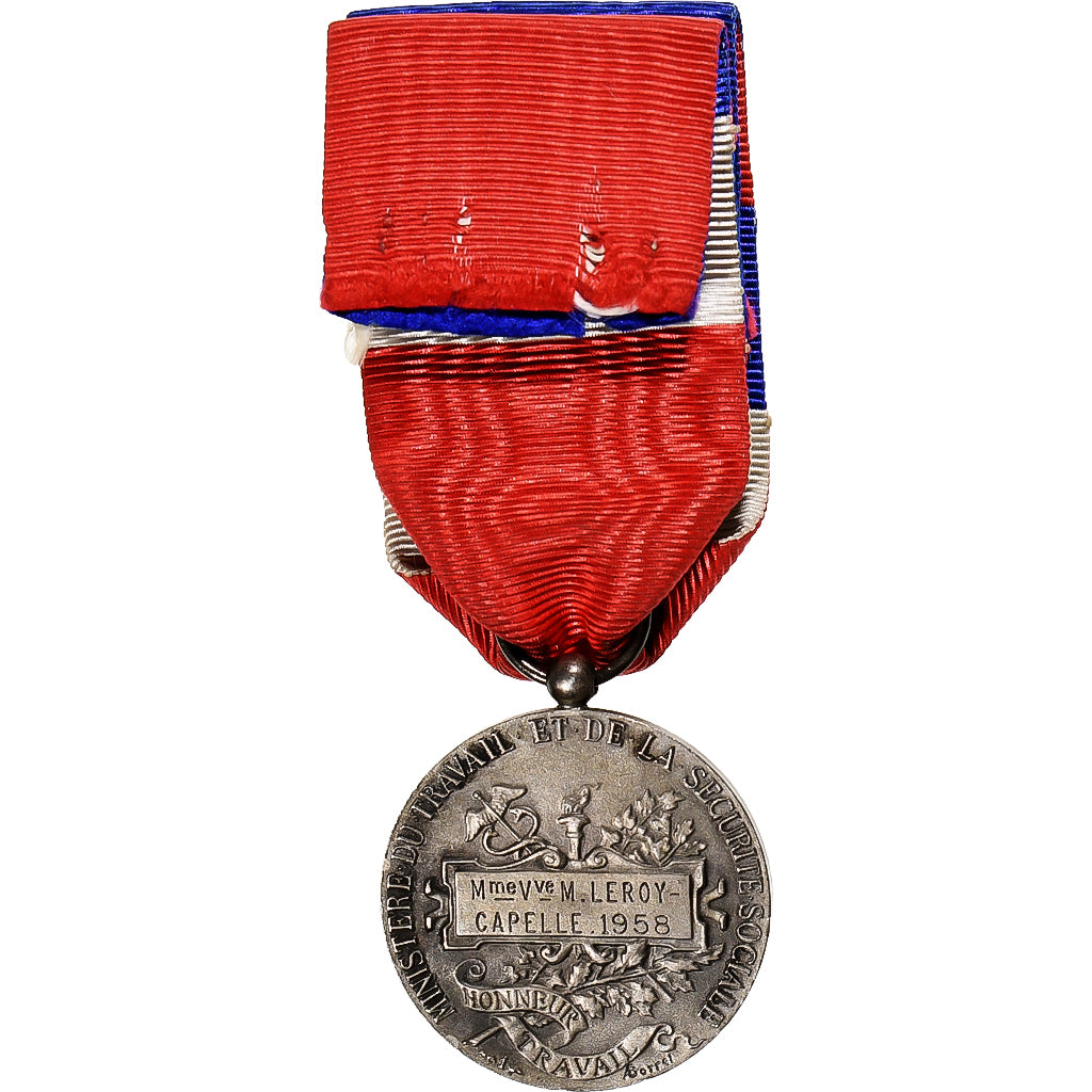 Frankrijk, Ministère du Travail et de la Sécurité Sociale, Medaille, 1958
