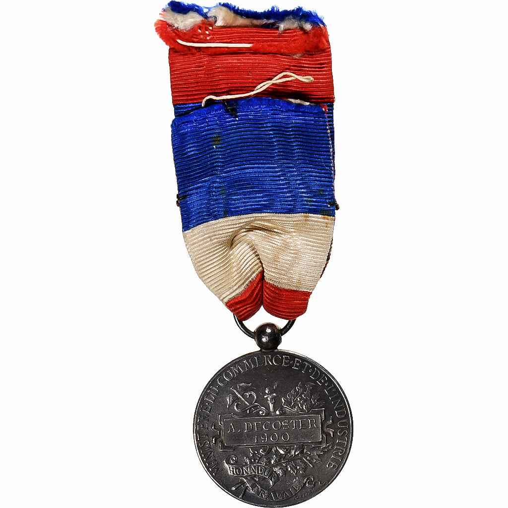 France, Ministère du Commerce et de l'Industrie, Medal, 1900, Very Good