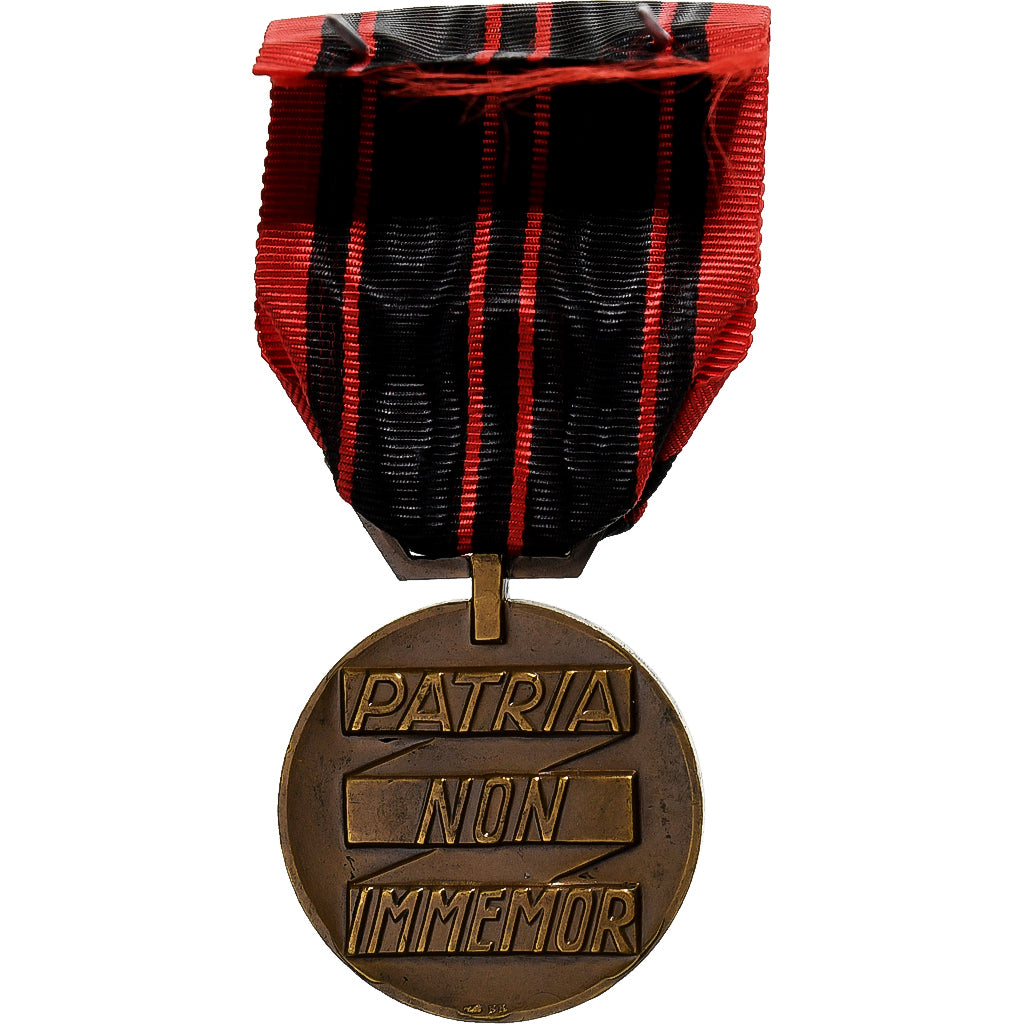 France, Résistance, Patria Non Immemor, WAR, Medal, 1940, Uncirculated, Bronze