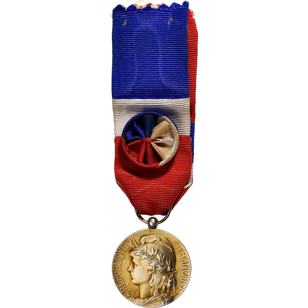 Frankrijk, Honneur-Travail, République Française, Medaille, Heel goede staat