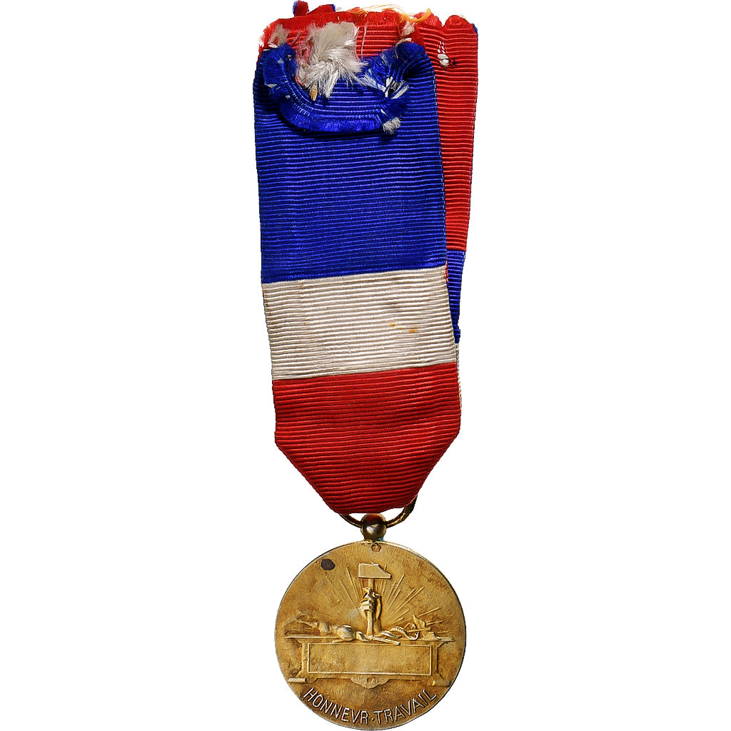 Frankrijk, Honneur-Travail, République Française, Medaille, Heel goede staat