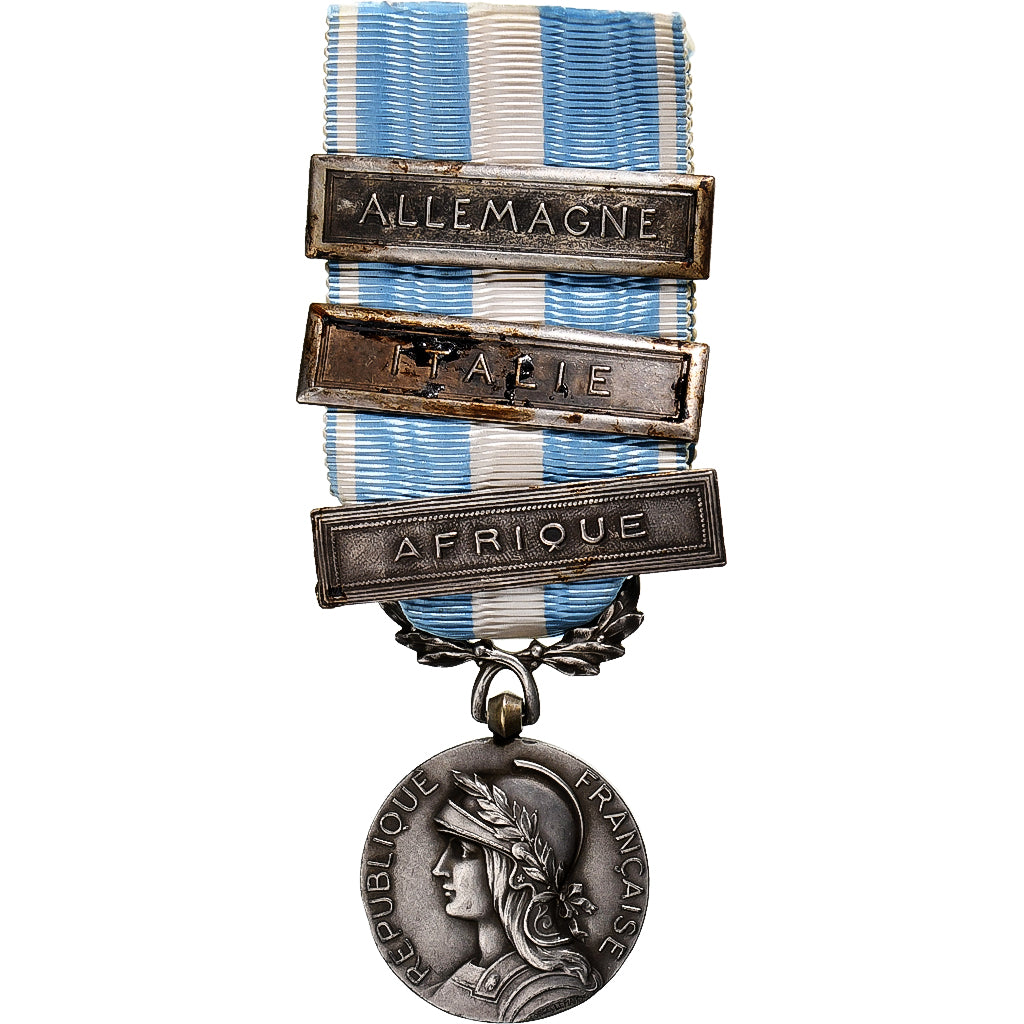 França, Coloniale, Allemagne, Italie, Afrique, medalha, Qualidade Excelente