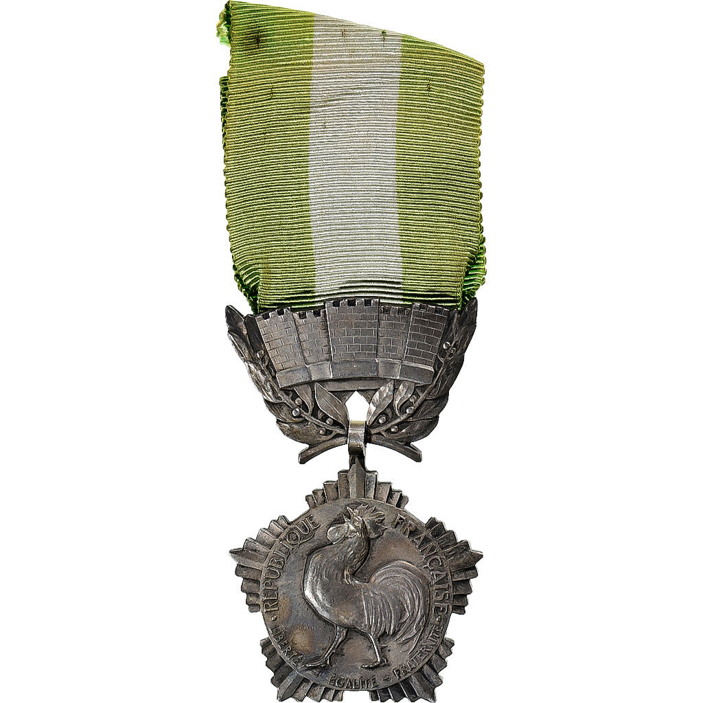 Frankrijk, Collectivités locales, Medaille, ATTRIBUEE, Excellent Quality