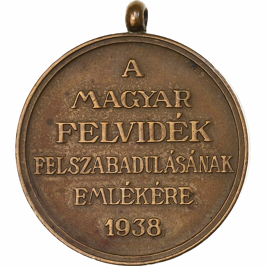 Hungary, Medal, Rakoczi, a Magyar Felvidek Felsza Badulasanak, 1938, Bronze