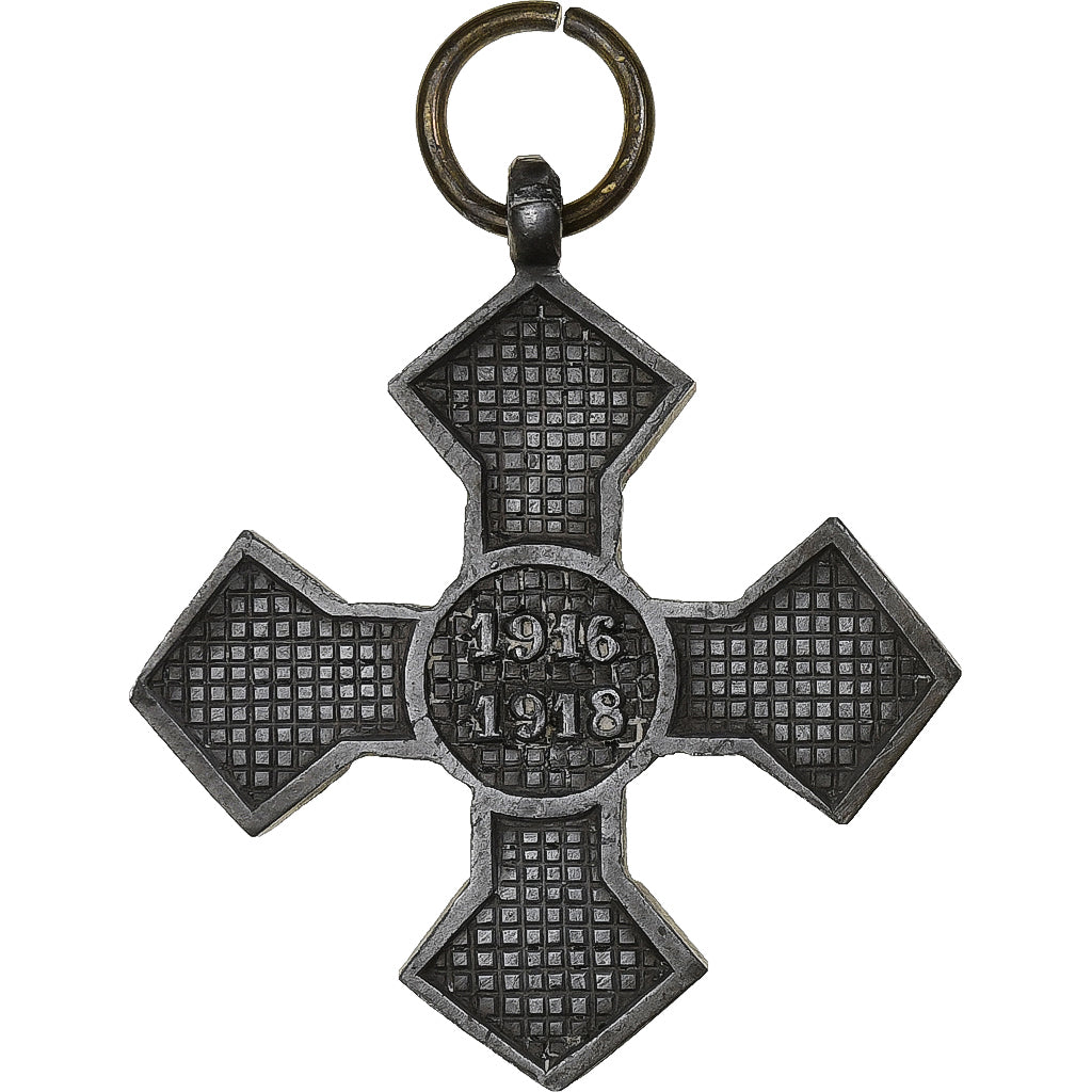 Roumanie, Croix de Guerre, Médaille, 1916-1918, Excellent Quality, Métal, 40
