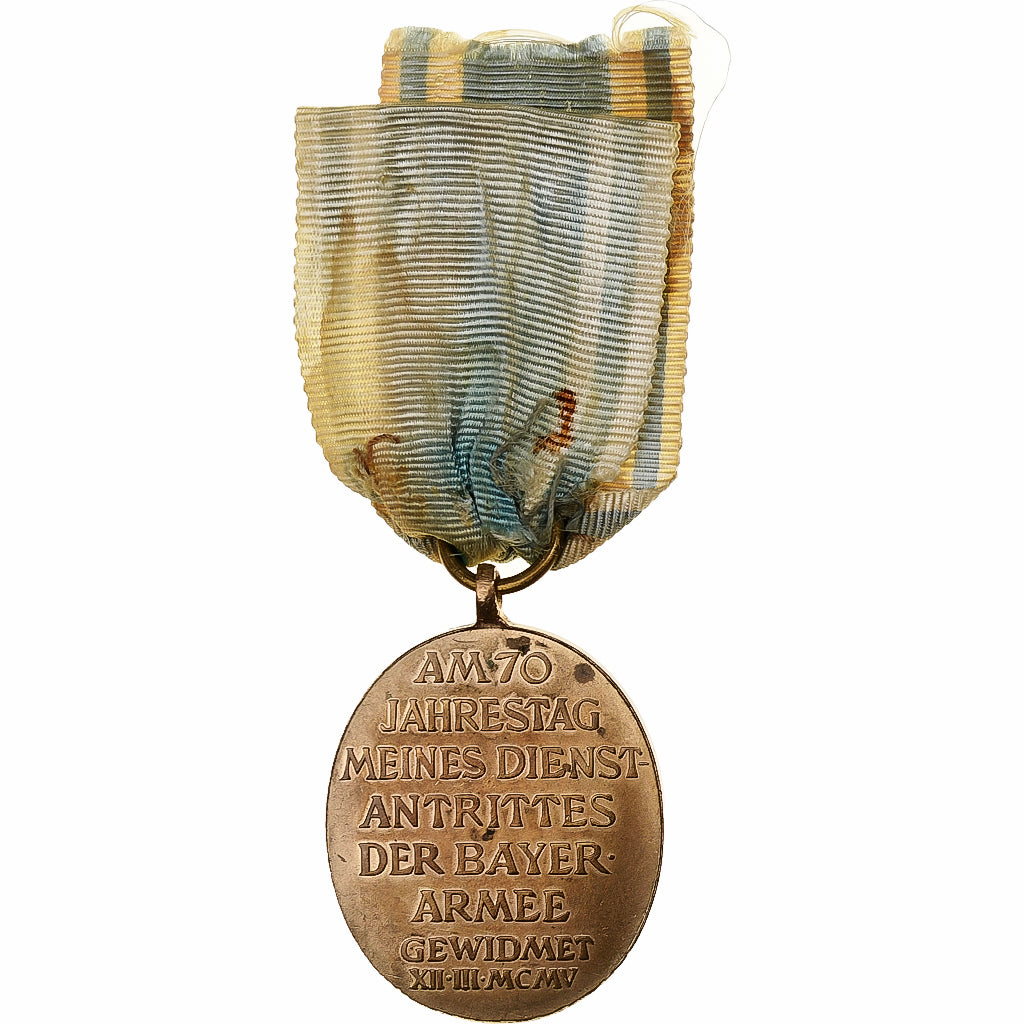 Germany, Prince Régent Luitpold de Bavière, Medal, 1905, Excellent Quality