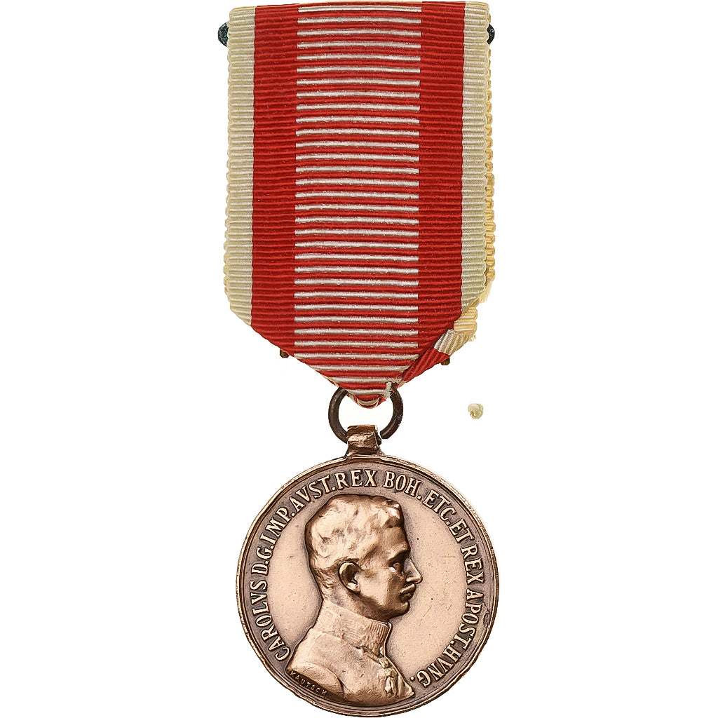 Austria, Bravoure, WAR, Medal, Excellent Quality, Silvered bronze, 31