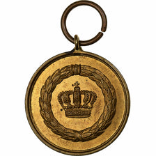 Germany, Fûr Treue Dienste in der Reserve, Medal, Excellent Quality, Gilt