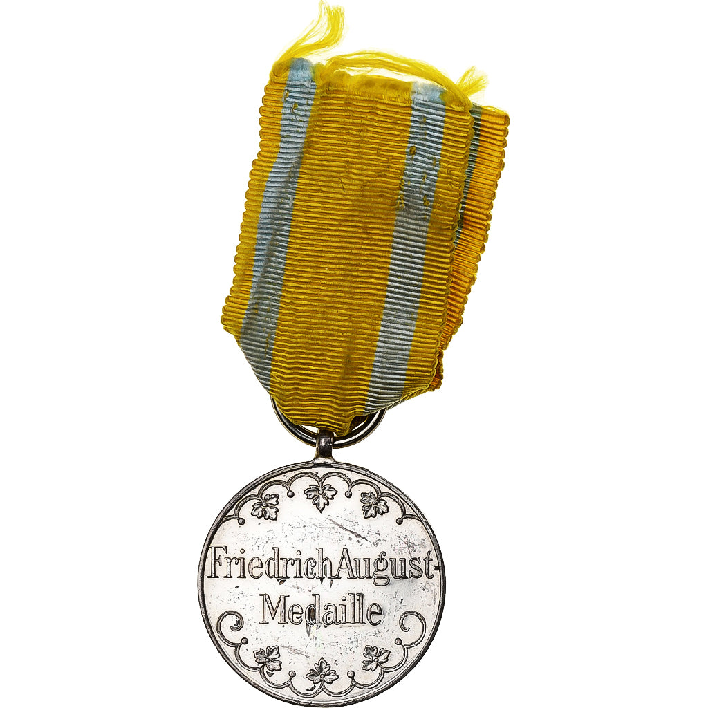Germania, Sachsen, Friedrich-August, medaglia, Eccellente qualità, Bronzo