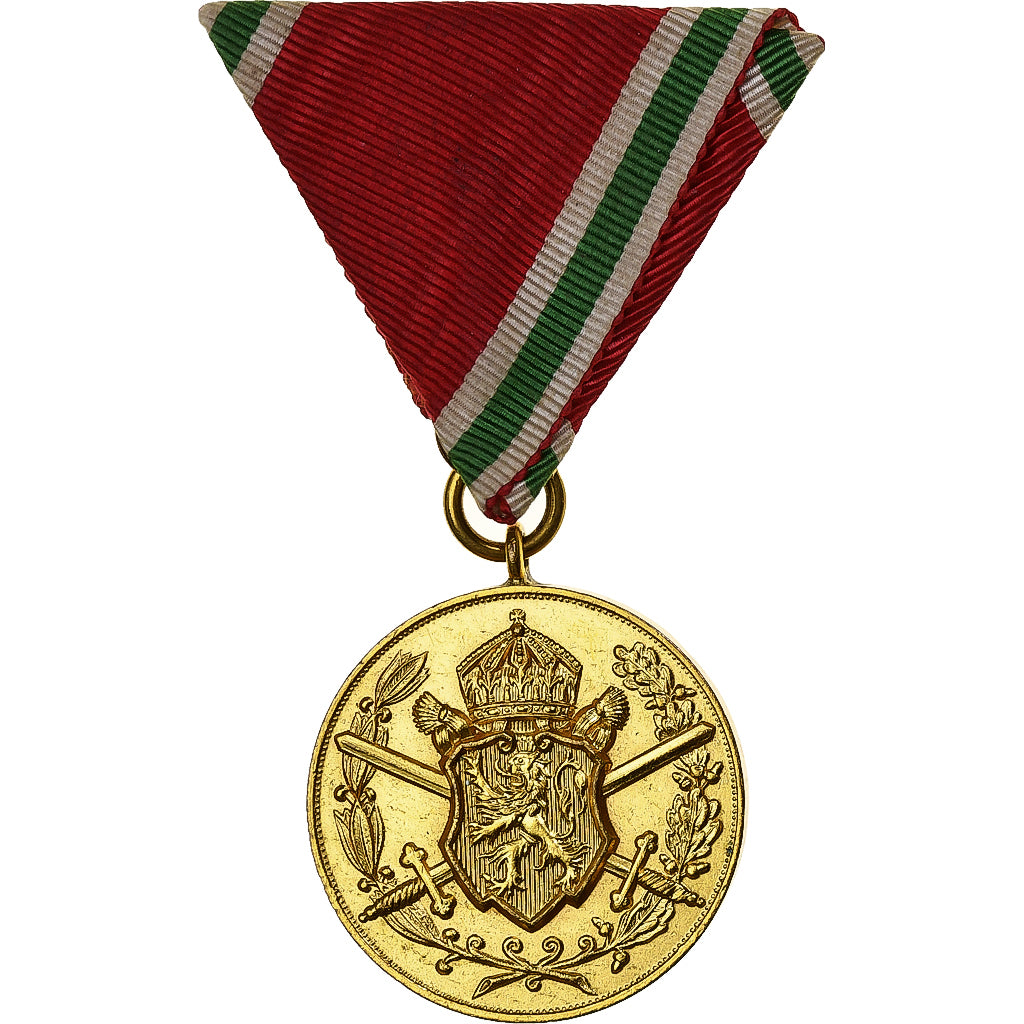 Bulgarije, Commémorative, WAR, Medaille, 1915-1918, Excellent Quality, Silvered