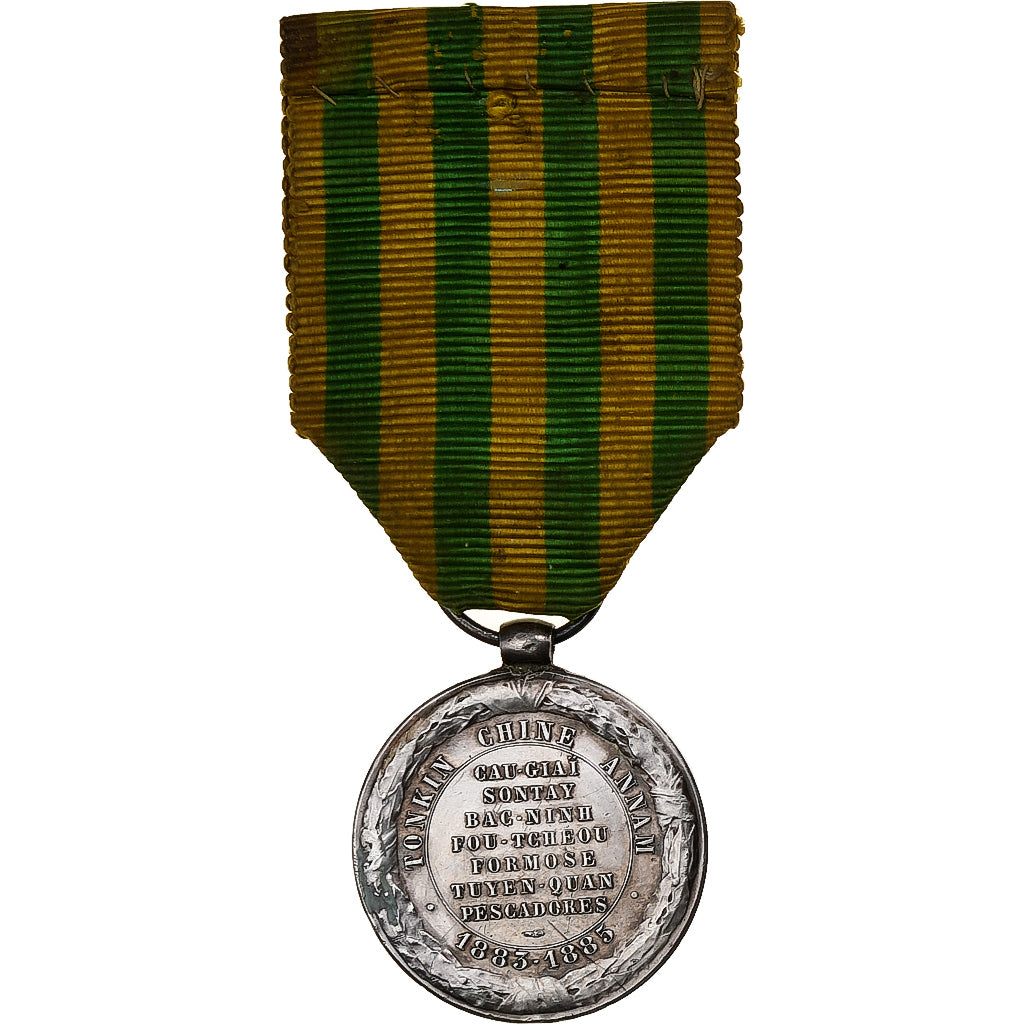 Frankrijk, Campagne du Tonkin-Chine-Annam, Medaille, 1883-1885, Excellent