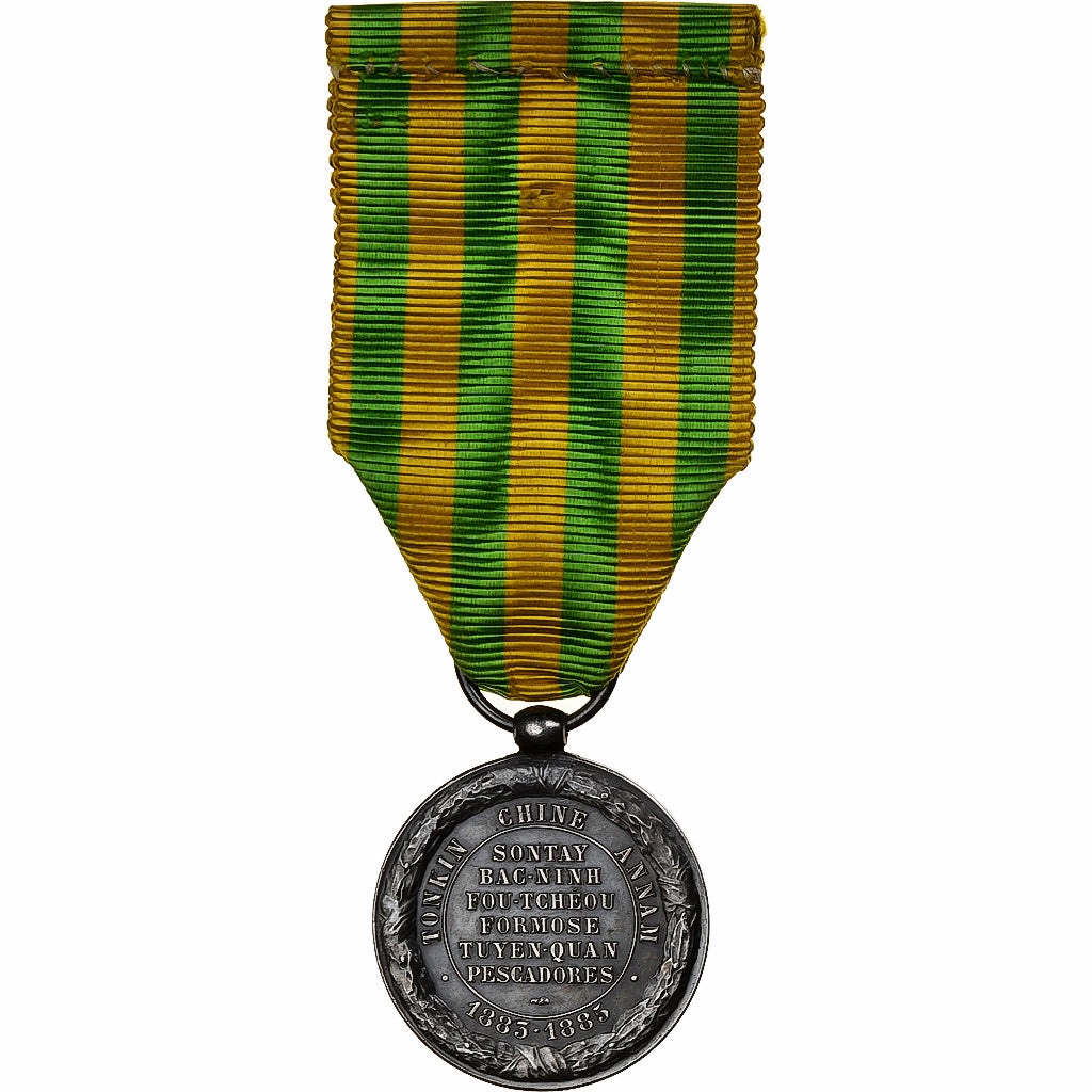 Frankreich, Campagne du Tonkin-Chine-Annam, Medaille, 1883-1885, Excellent