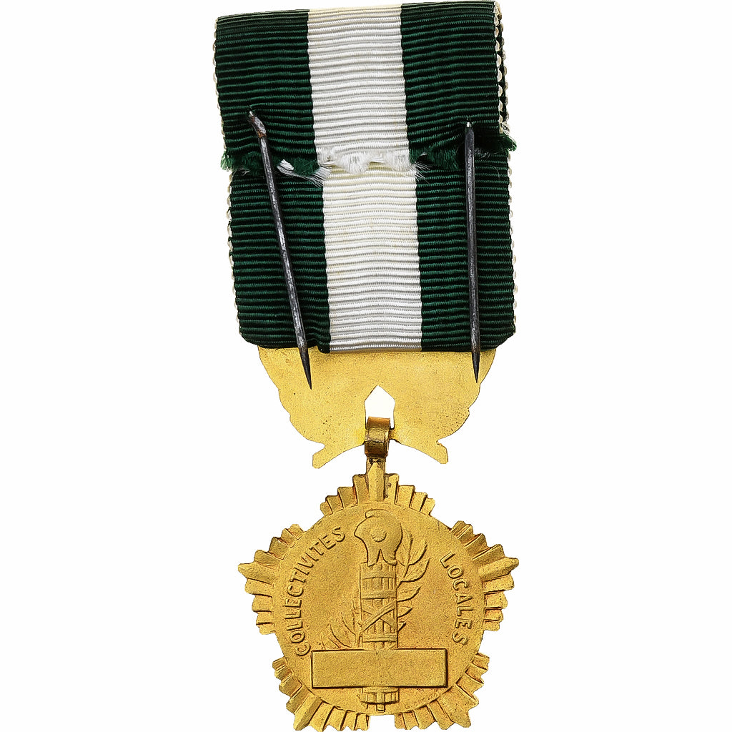 França, Collectivités locales, medalha, Não colocada em circulação