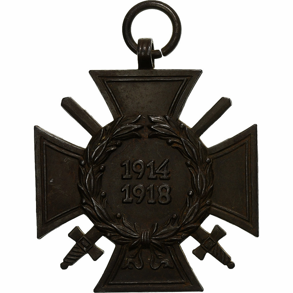 Germany, Croix Hindenburg, WAR, Medal, 1914-1918, Excellent Quality, Bronze, 37