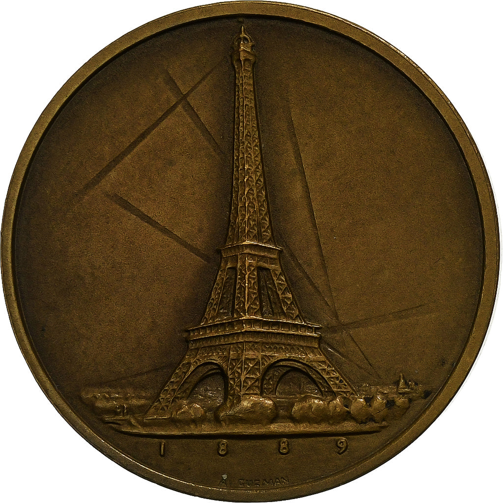 Frankreich, betaalpenning, Foire de Paris, Stand de la Monnaie, 1957, Bronze, VZ