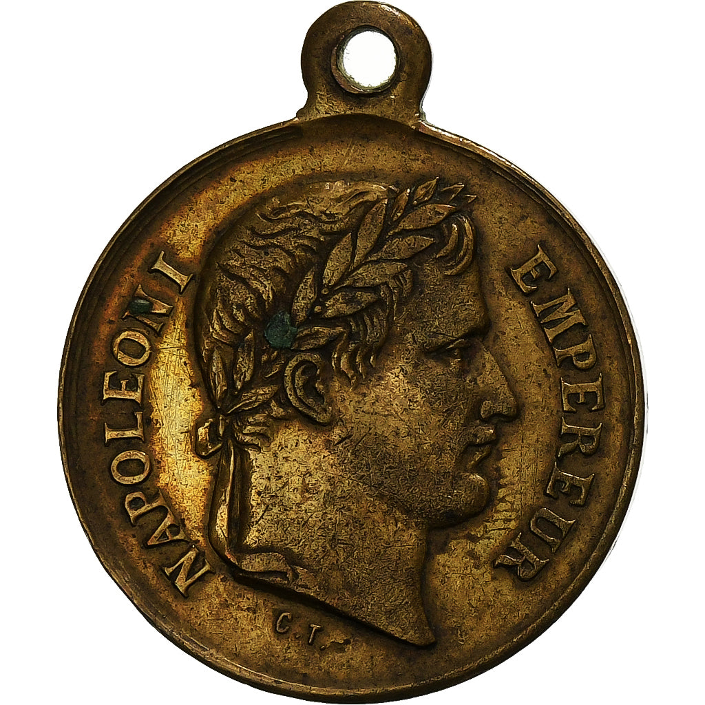 France, Medal, Inauguration du Tombeau de Napoléon Ier, 1853, Copper, EF(40-45)