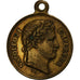 France, Medal, Inauguration du Tombeau de Napoléon Ier, 1853, Copper, EF(40-45)