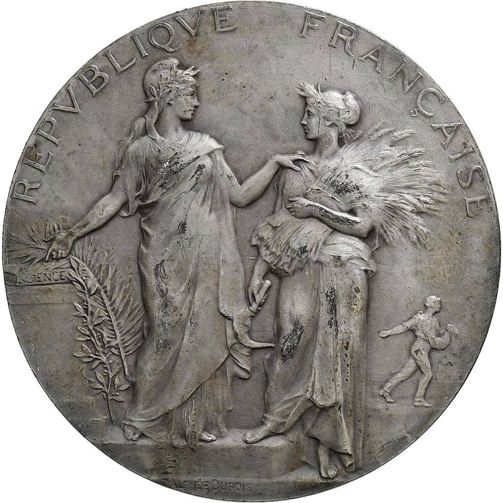 Médaille Concours Central Hippique Paris 1905-1939, Bronze, Bon état