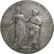 France, Medal, Concours Central Hippique de Paris, 1905, Silver, Alphée Dubois