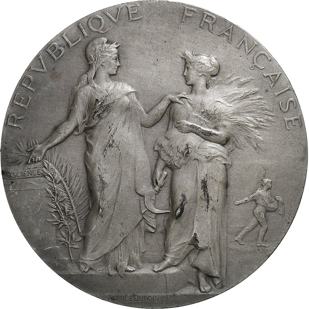 France, Medal, Concours Central Hippique de Paris, 1906, Silver, Alphée Dubois