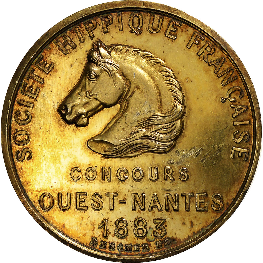 França, medalha, Société Hippique Française, Concours Ouest-Nantes, 1883