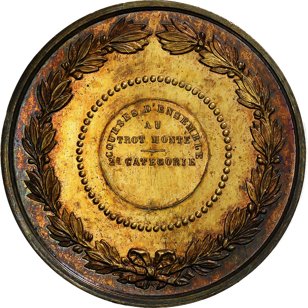 Francia, medaglia, Société Hippique Française, Concours Ouest-Nantes, 1884