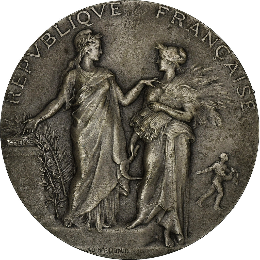 Frankreich, Medaille, Concours Central Hippique de Paris, 1924, Silber, Alphée