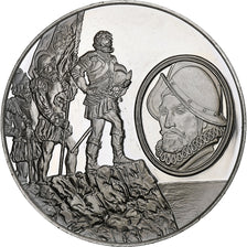 Deutschland, Medaille, Les Grands Explorateurs, Vasco Nunez de Balboa, Silber