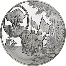 Germania, medaglia, Les Grands Explorateurs, Christopher Kolumbus, Argento, BB+