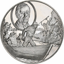 Deutschland, Medaille, Les Grands Explorateurs, Charles Sturt, Silber, SS+