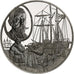 Germany, Medal, Les Grands Explorateurs, Roald Amundsen, Silver, AU(50-53)